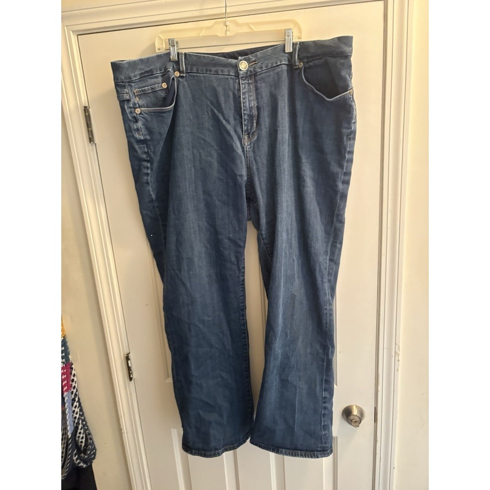 Seven7 Women's Blue Jeans Plus Size 28 Limited Edition Premium Denim
